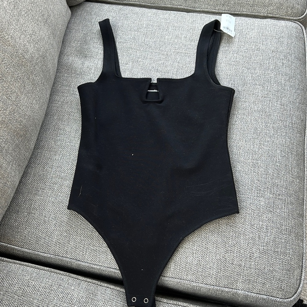 NWT A&F notchneck tank bodysuit